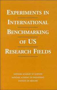 Experiments in International Benchmarking of US Research Fields