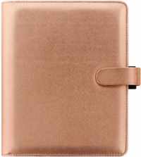 Filofax A5 Saffiano Rose Gold Organiser