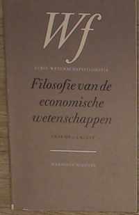 Filosofie economische wetenschappen