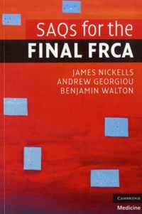 SAQs for the Final FRCA