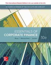 ISE Essentials of Corporate Finance