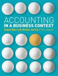 Accounting in a Business Context