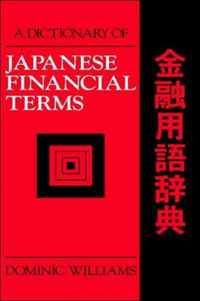 A Dictionary of Japanese Financial Terms