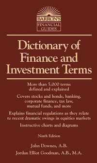 Barron's Dictionary of Finance and Investment Terms