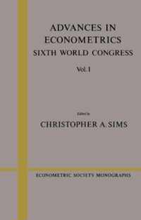 Econometric Society Monographs Advances in Econometrics