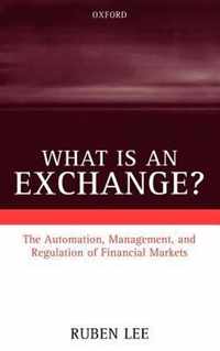 What is an Exchange?