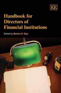 Handbook for Directors of Financial Institutions