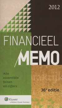 Financieel memo  / 2012