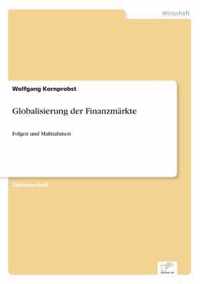 Globalisierung der Finanzmarkte