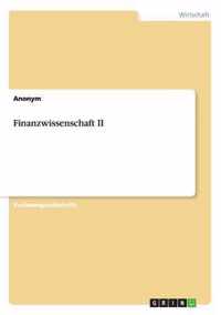 Finanzwissenschaft II