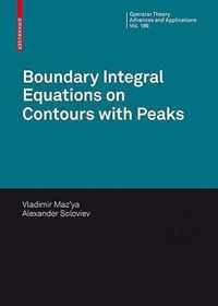 Boundary Integral Equations on Contours with Peaks