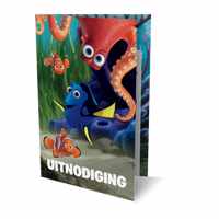 FINDING DORY UITNODIGING PK 839 / 6X3,95