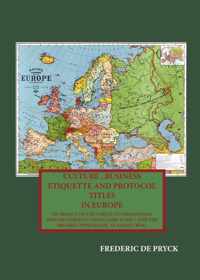 Culture, business etiquette and title protocol in Europe