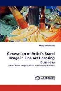 Generation of Artist's Brand Image in Fine Art Licensing Business