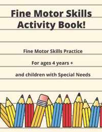 Fine Motor Skills Activity Book