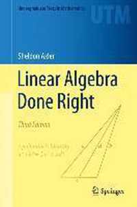 Linear Algebra Done Right