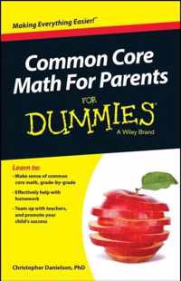 Common Core Math For Parents For Dummies