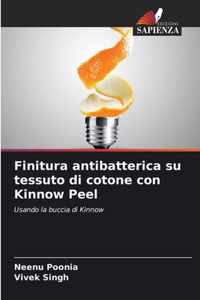 Finitura antibatterica su tessuto di cotone con Kinnow Peel