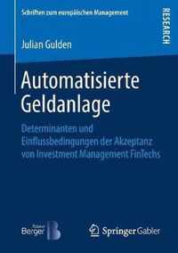 Automatisierte Geldanlage