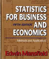 Statistics for Business and Economics