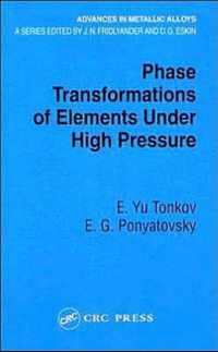 Phase Transformations of Elements Under High Pressure