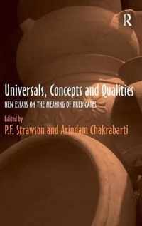 Universals, Concepts and Qualities