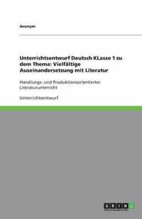 Unterrichtsentwurf Deutsch Klasse 1 Zu Dem Thema