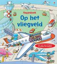 Flapjesboek op het vliegveld flapjesboek