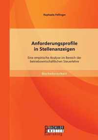 Anforderungsprofile in Stellenanzeigen