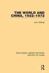 The World and China, 1922-1972