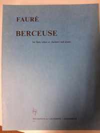 Berceuse by Fauré for Flute (oebe or clarinet) and piano