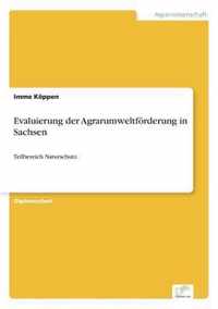 Evaluierung der Agrarumweltfoerderung in Sachsen