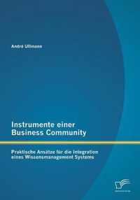 Instrumente einer Business Community