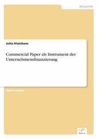 Commercial Paper als Instrument der Unternehmensfinanzierung