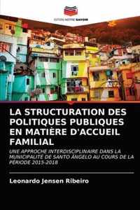 La Structuration Des Politiques Publiques En Matiere d'Accueil Familial