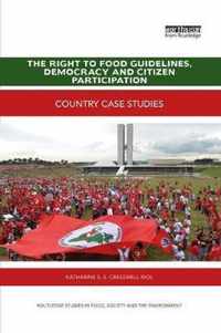 The Right to Food Guidelines, Democracy and Citizen Participation