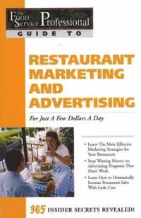 Food Service Professionals Guide to Restaurant Marketing & Advertising