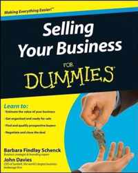 Selling Your Business For Dummies