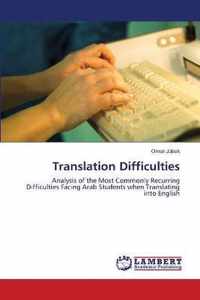 Translation Difficulties