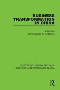 Business Transformation in China