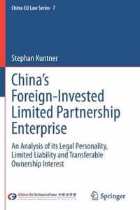 China s Foreign Invested Limited Partnership Enterprise