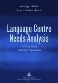 Language Centre Needs Analysis