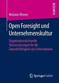 Open Foresight und Unternehmenskultur