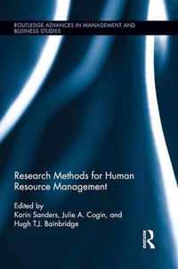 Research Methods for Human Resource Management