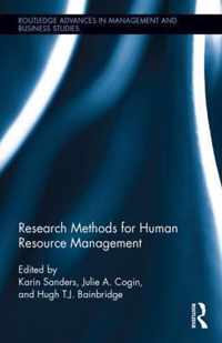 Research Methods for Human Resource Management