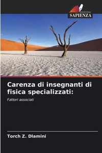 Carenza di insegnanti di fisica specializzati