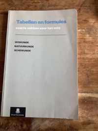 Tabellen en formules