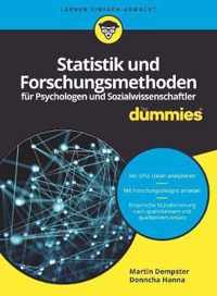 Statistik und Forschungsmethoden fur Psychologen und Sozialwissenschaftler fur Dummies