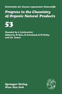 Fortschritte der Chemie organischer Naturstoffe / Progress in the Chemistry of Organic Natural Products 53