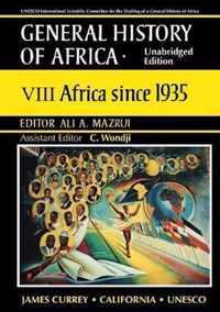 General History of Africa volume 8 [pbk unabridged]